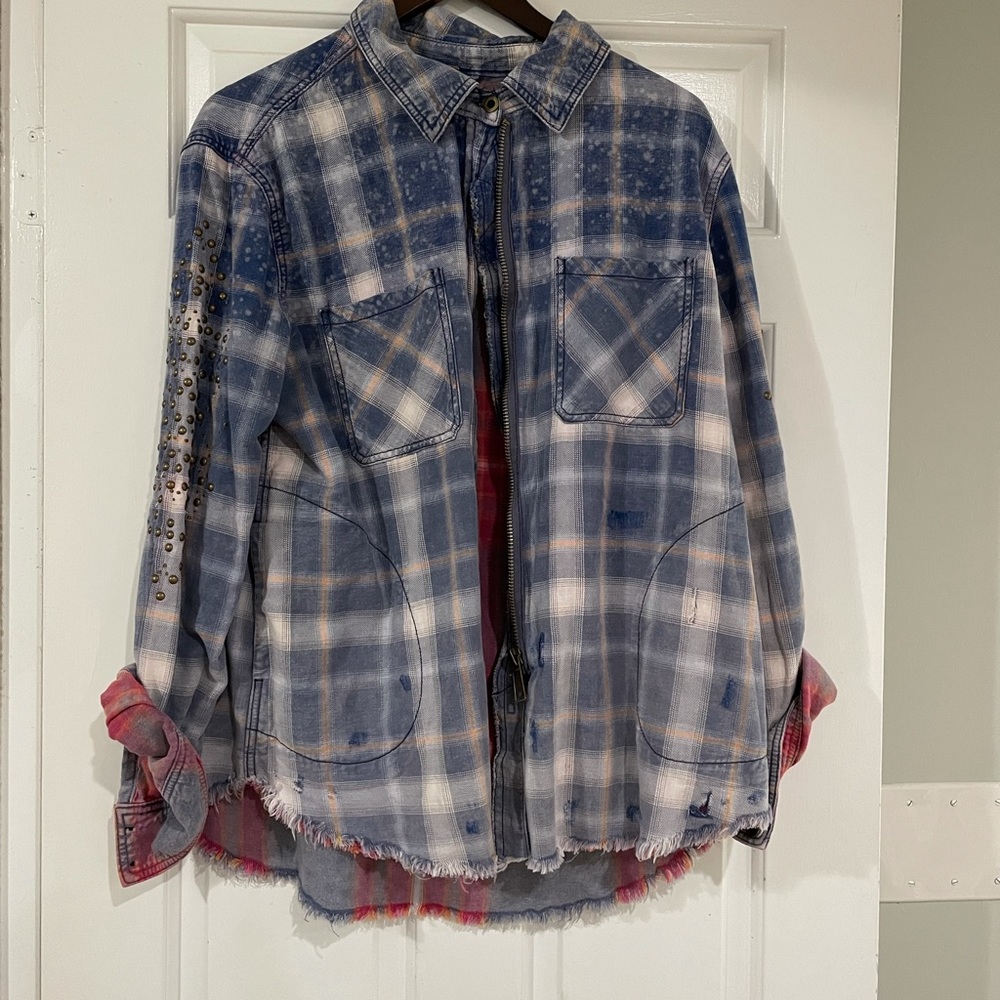 Free people button up shirt